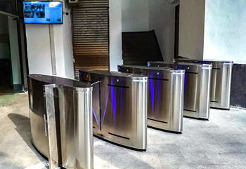 大廈翼閘通道機(jī)多少錢一套？
