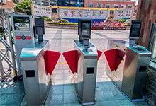 人臉識別翼閘效果圖圖片哪里有？